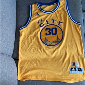 Golden State Warriors NBA Steph Curry Jersey city